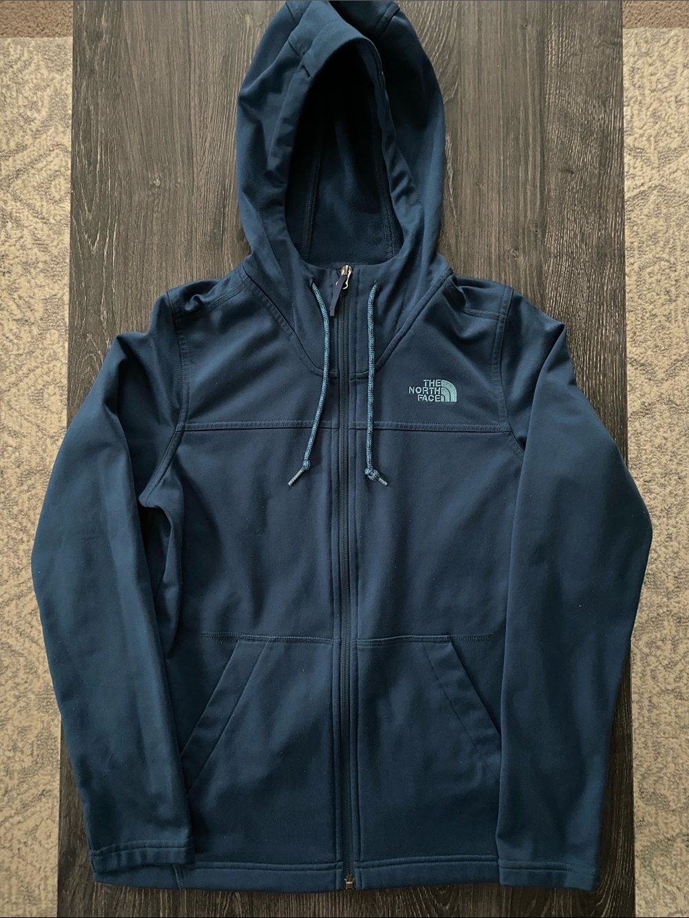 The North Face Women’s Full-Zip Hooded jacket.